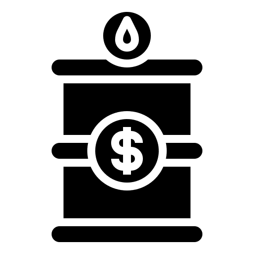 Oil oil price combustible icon