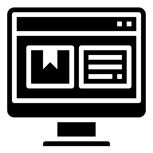 Computer package shipping and delivery logistics delivery icon