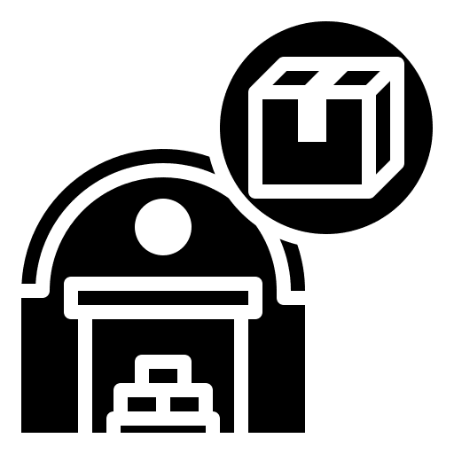 Stock box stock package icon Stock box stock package icon