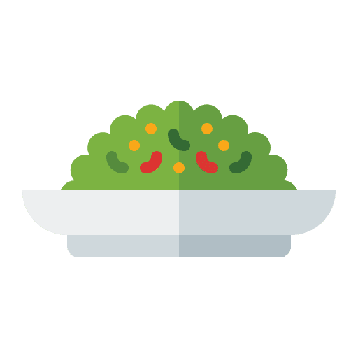 Cactus salad mexican food snack cactus salad icon