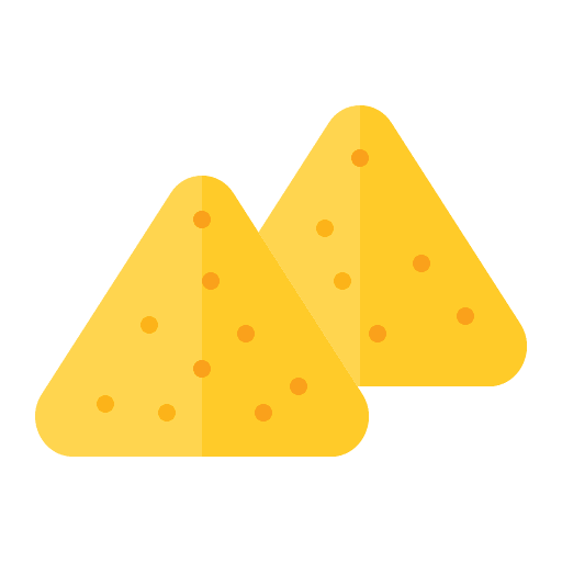 Nachos food gastronomy chips icon