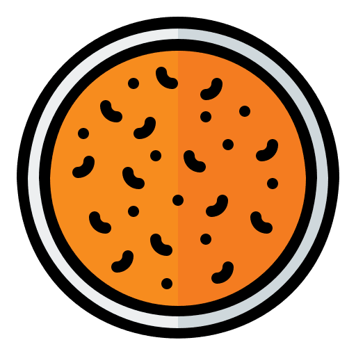 Soup food and restaurant bean food icon Soup food and restaurant bean food icon