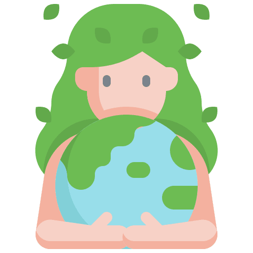 Gaia nature leaves gaia icon