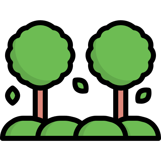 Nature trees landscape nature icon Nature trees landscape nature icon