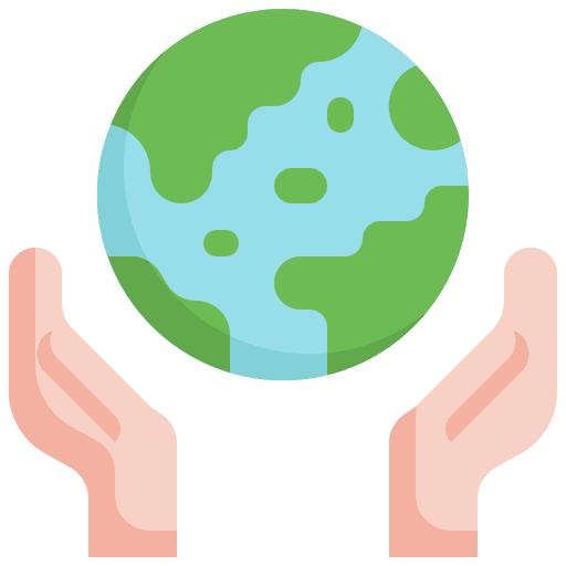 Save the world hands ecology and environment save the world icon