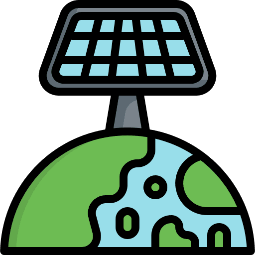 Solar cell solar cell renewable energy world icon Solar cell solar cell renewable energy world icon