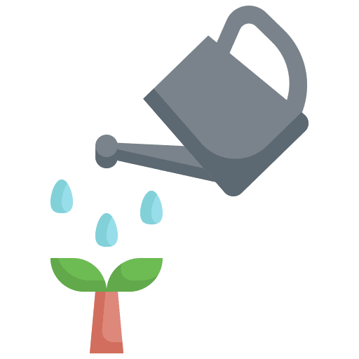 Watering can farming and gardening garden icon