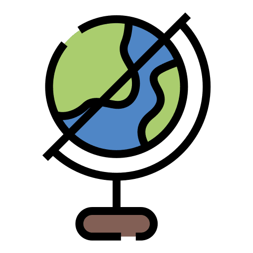 Earth globe geography earth grid education icon Earth globe geography earth grid education icon