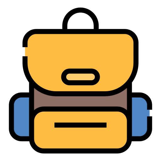 Backpack education high school school bag icon Backpack education high school school bag icon