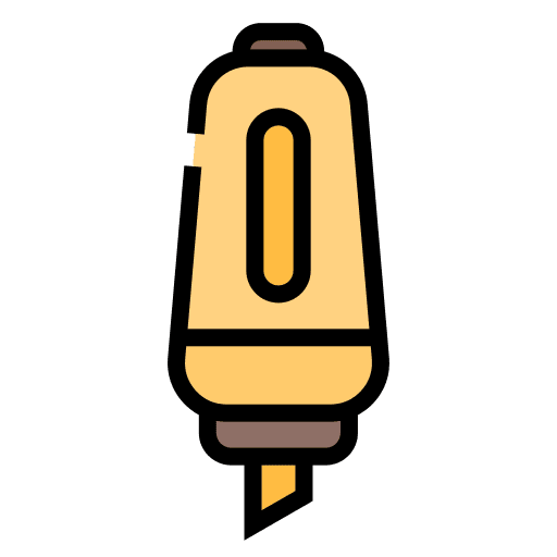 Highlighter stationery education highlighter icon Highlighter stationery education highlighter icon