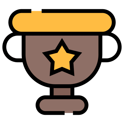 Trophy award sports and competition champion icon Trophy award sports and competition champion icon