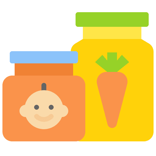 Baby food childhood kid and baby baby products icon