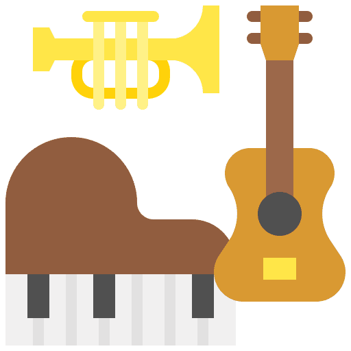 Music instrument trumpet orchestra music instrument icon