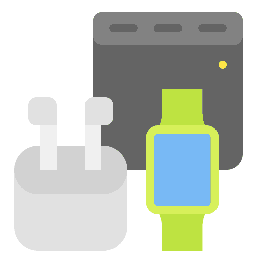 Electroncis charger smartwatch electroncis icon