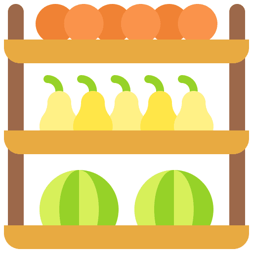 Fruit pear fruit parcel icon