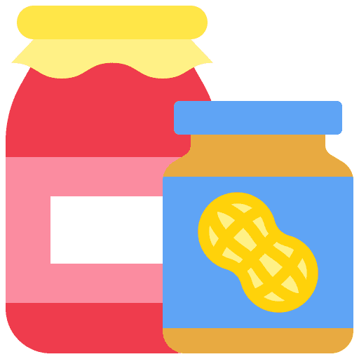 Spread bread food breakfast icon