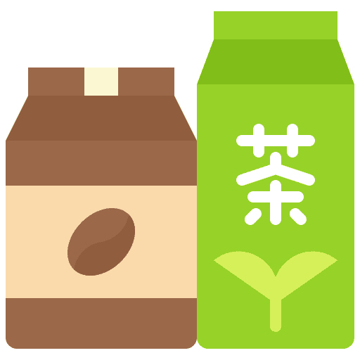 Beverage food and restaurant tea bag coffee bag icon