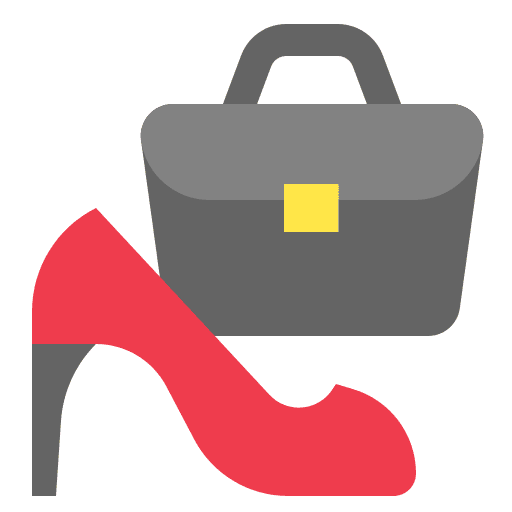 Fashion handbag fashion high heel icon