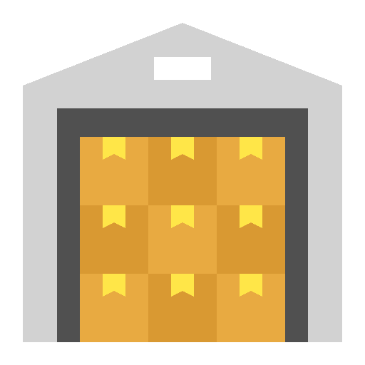 Warehouse stocks data warehouse limited stock icon