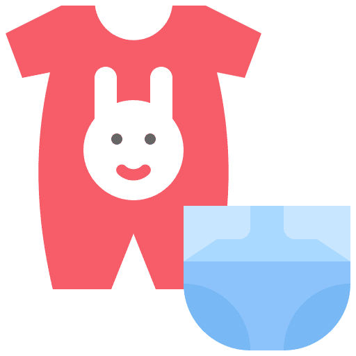 Baby clothes baby clothes baby kid and baby icon