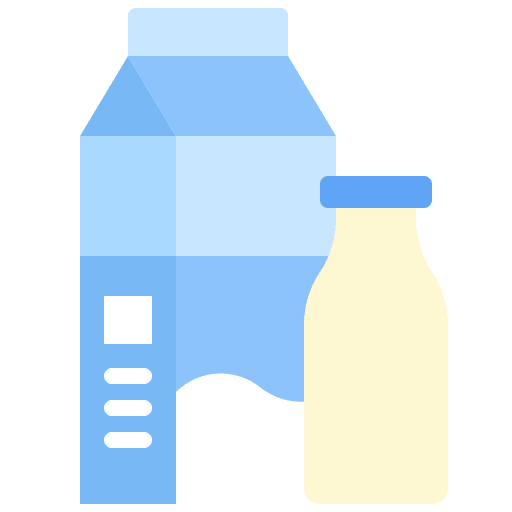 Milk breakfast food food and restaurant icon