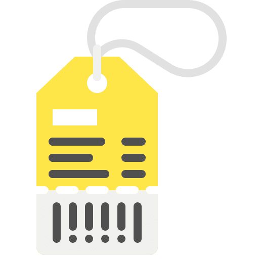 Price tag tag label ticket icon