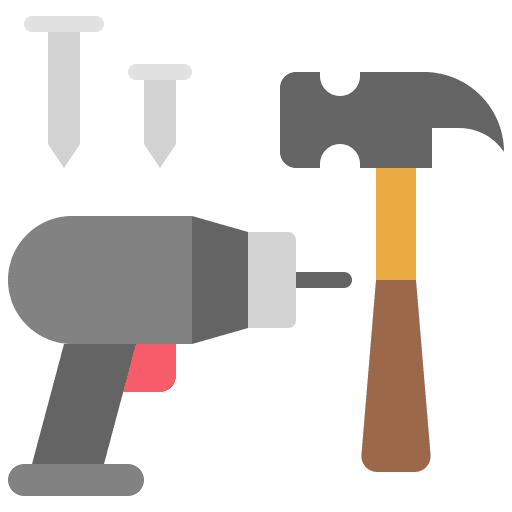 Construction tool home repair drilling machine construction tool icon