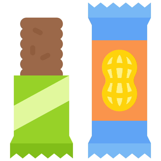 Snack energy bar energy snack icon