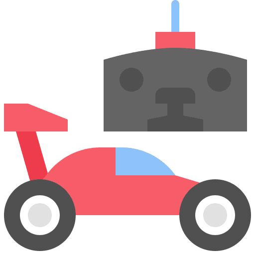 Toy automobile toy radio control icon