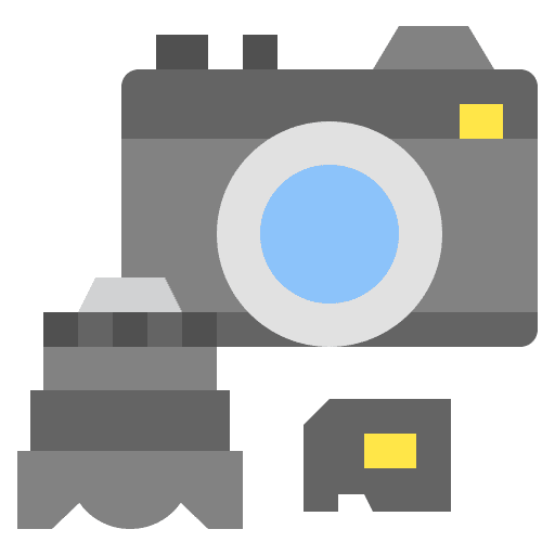 Camera memory memory card photograph icon