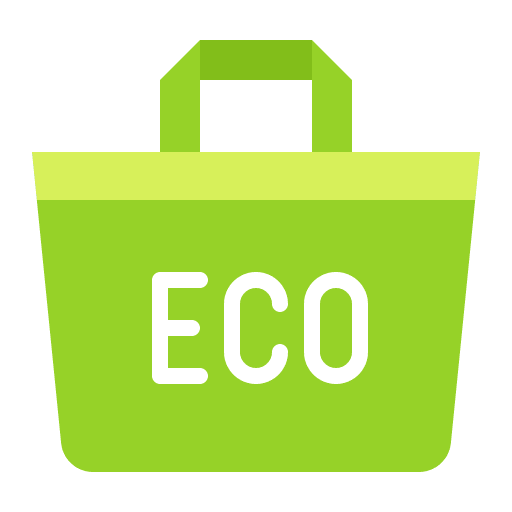 Eco bag recycle bag shopping bag sustainability icon