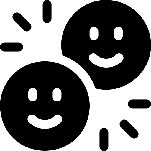 Emoticon happy face emoji happiness icon