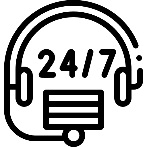 24 hours support support business help icon