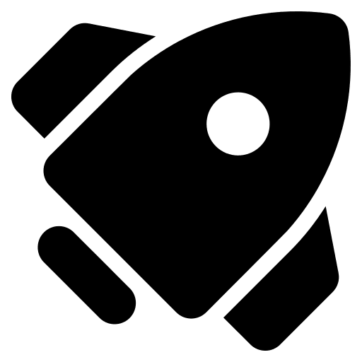 Rocket transportation rocket space shuttle icon Rocket transportation rocket space shuttle icon