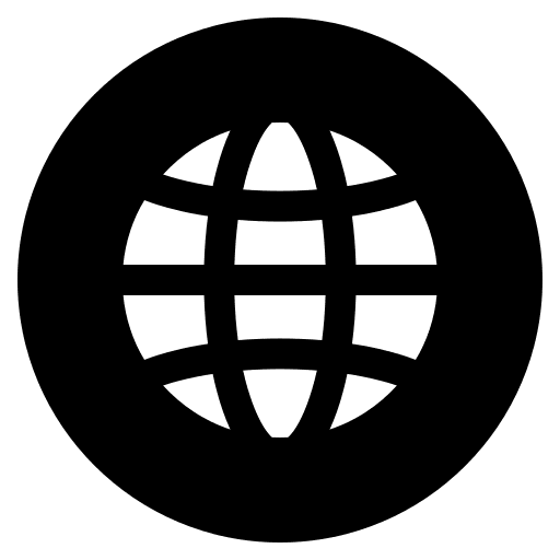 Globe computer planet ui icon