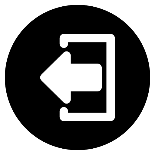 Logout right arrow multimedia ui icon Logout right arrow multimedia ui icon