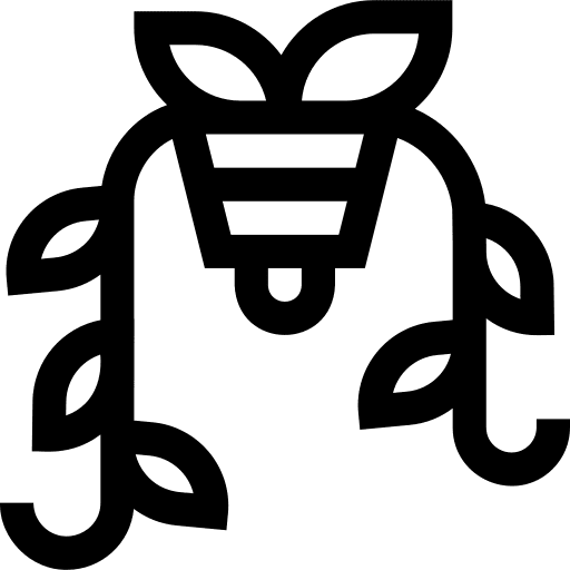 Plant farming and gardening nature plant icon