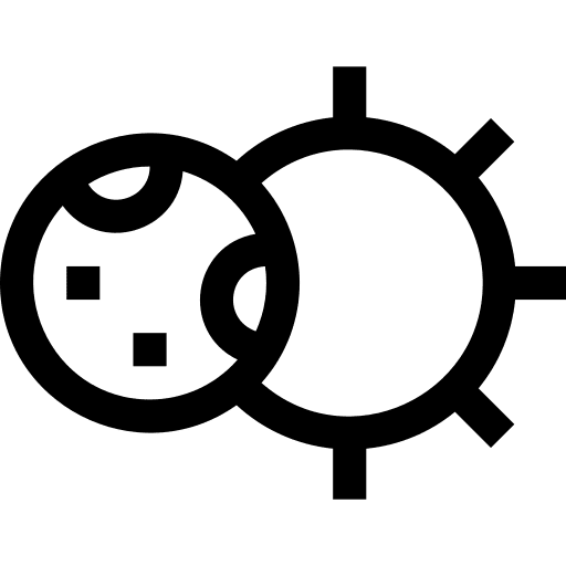 Eclipse moon season miscellaneous icon