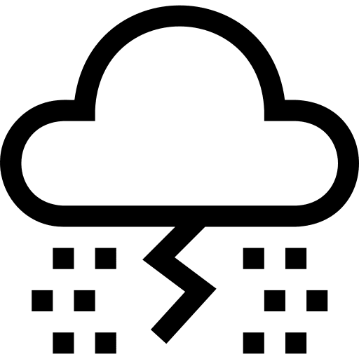 Rain weather cloud nature icon