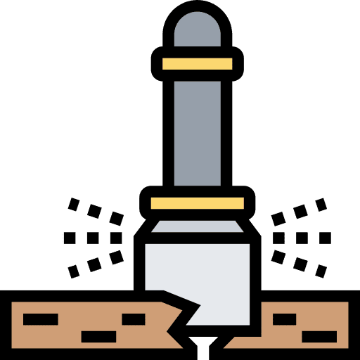 Chisel construction and tools chisel work tool icon Chisel construction and tools chisel work tool icon
