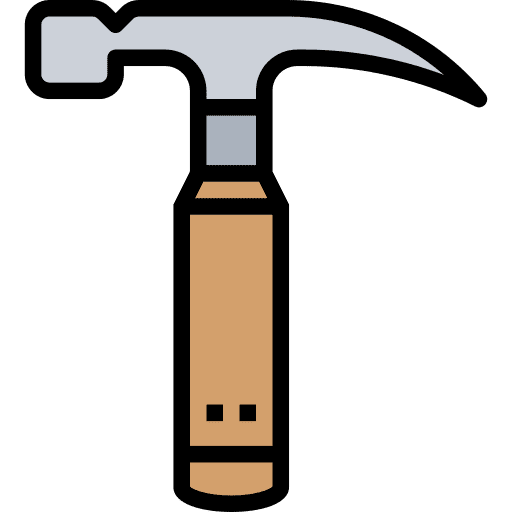 Hammer hammer tool tools and utensils construction and tools icon