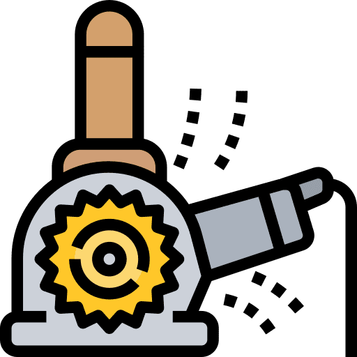 Angle grinder construction and tools tools and utensils repair icon Angle grinder construction and tools tools and utensils repair icon