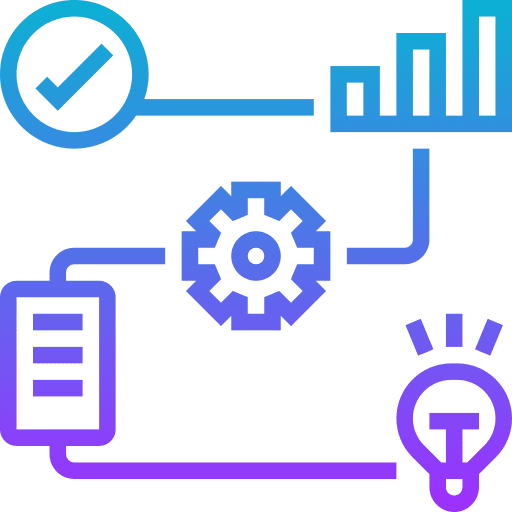 Roadmap strategic plan tactical planning icon