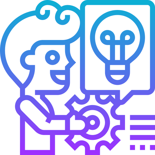 Knowledge learning idea knowledge management icon Knowledge learning idea knowledge management icon