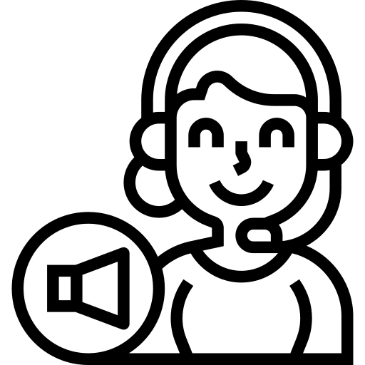 Operator operator communications interface icon Operator operator communications interface icon