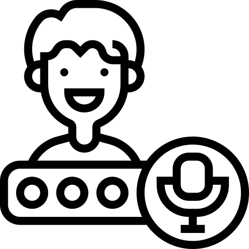 Speech voice recording communications speech icon Speech voice recording communications speech icon