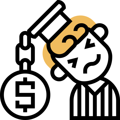 Education cost mortarboard business and finance bills icon