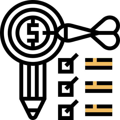 Goal business and finance goal investment icon Goal business and finance goal investment icon