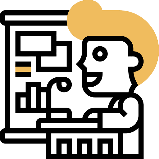 Presentation communications people seminar icon Presentation communications people seminar icon