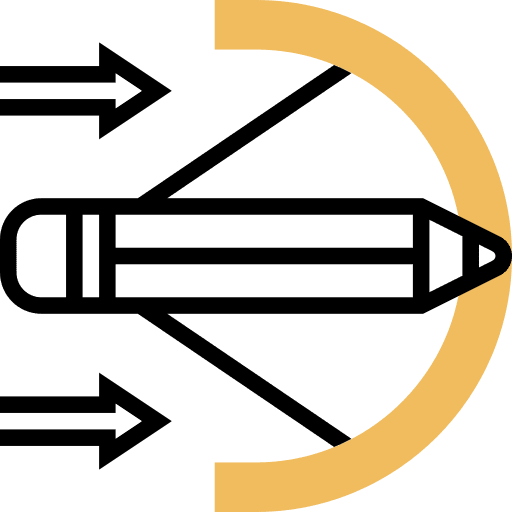 Target development business and finance success icon Target development business and finance success icon